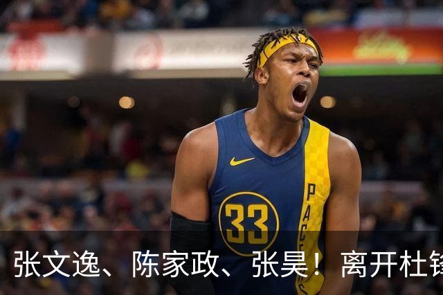 张文逸、陈家政、张昊！离开杜锋不会打球了，也没有上场时间了
