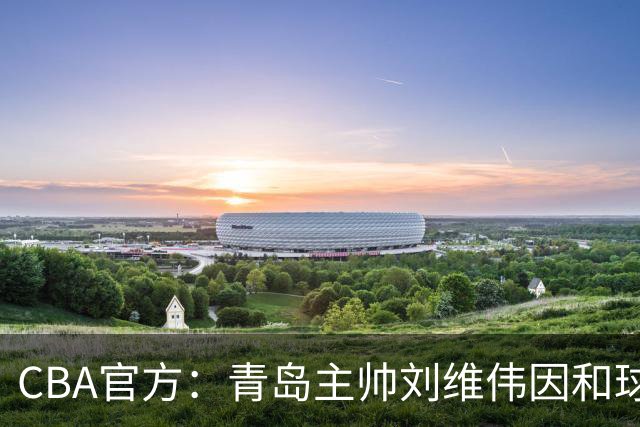 CBA官方：青岛主帅刘维伟因和球迷发生口角被罚4万